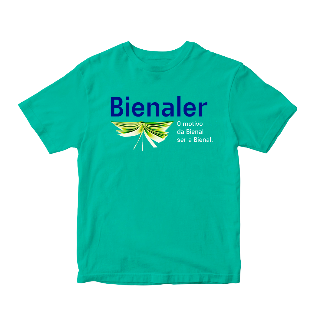 BNL1003 – Camiseta Bienaler Azul Bebê Frente