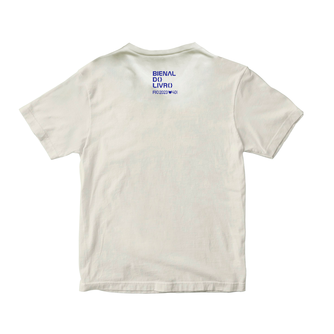 BNL1011 – Camiseta Ler É Branca Costas