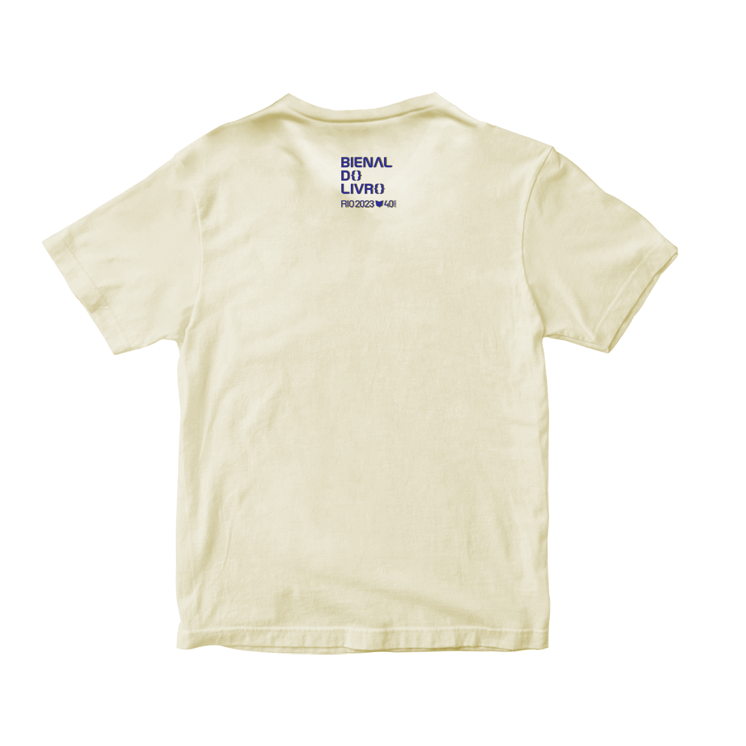 BNL1011 – Camiseta Ler É Branca Costas Off White