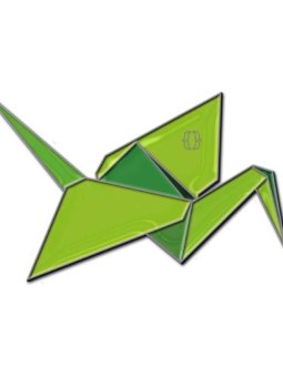 Pin Tsuru Origami - Bienal do Livro