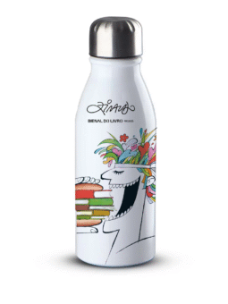 Garrafa Hamburguer de Livros Ziraldo & Bienal